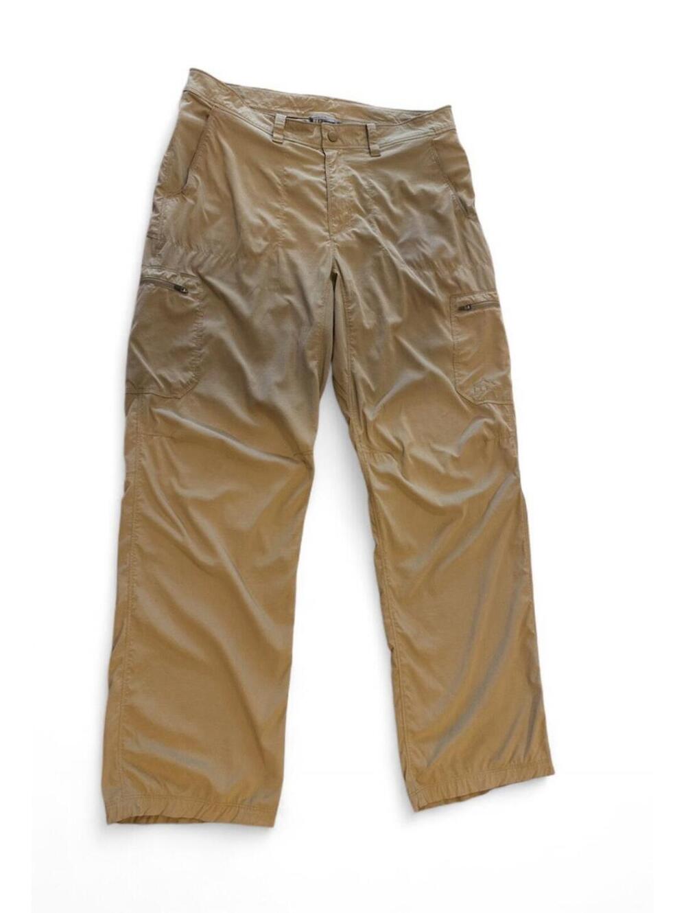 L.L.Bean Cresta Hiking Pants 34x32 Water Resistant Stretch Nylon